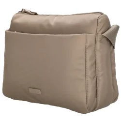 Beagles skuldertaske beige skr� vinkel