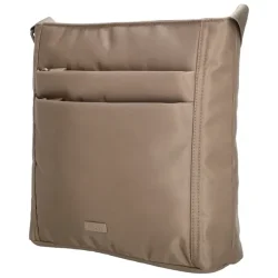 Beagles skuldertaske taupe skr� vinkel