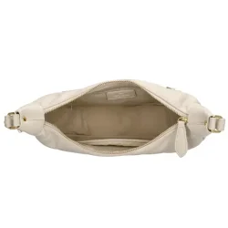 Charm London Via Dante skuldertaske beige �bent hovedrum