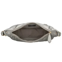 Charm London Via Dante skuldertaske s�lv �bent hovedrum