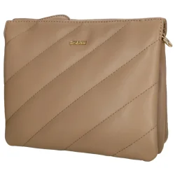 Charm London Via Dante skuldertaske taupe skr� vinkel