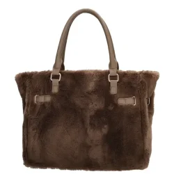 Charm London Alaska shopper brun teddy set bagfra