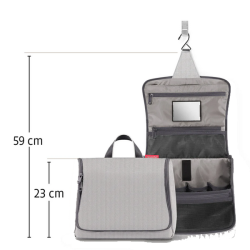 Reisenthel XL Toilettaske Glossy Dots Black