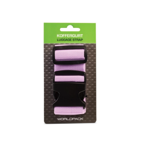worldpack kuffertrem lilla – robust og slidstrk rem til rejser