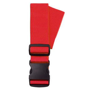 worldpack kuffertrem rd – sikker og synlig rem om kuffert