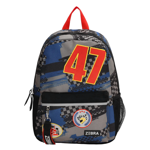 ZEBRA Brnerygsk 13" Race Sort Navy 20765-622