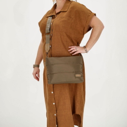 ZEBRA Elske Skuldertaske Darktaupe