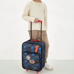 ZEBRA Adventurer Brnekuffert Sort 