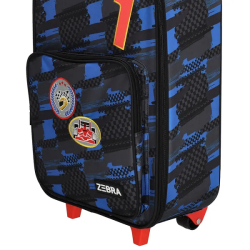 ZEBRA Adventurer Brnekuffert Sort 