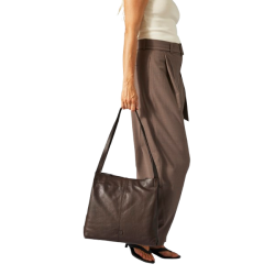 ADAX Vittoria Kate shopper mrkebrun