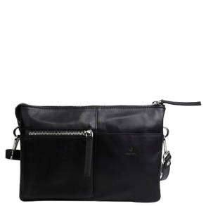 ADAX Amalfi Bertina sort skuldertaske