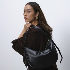 ADAX Kicki Larissa Skuldertaske Sort