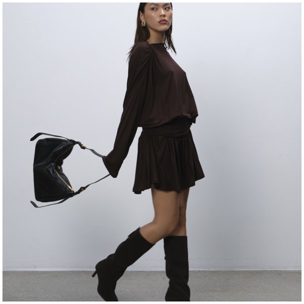 ADAX Luna Larissa Skuldertaske Sort