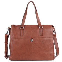 Adax Napoli Malika 14" arbejdstaske caramel