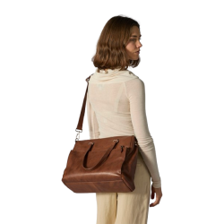 Adax Napoli Malika 14" arbejdstaske caramel