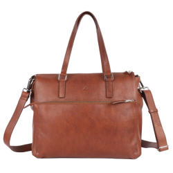 Adax Napoli Malika 14" arbejdstaske caramel