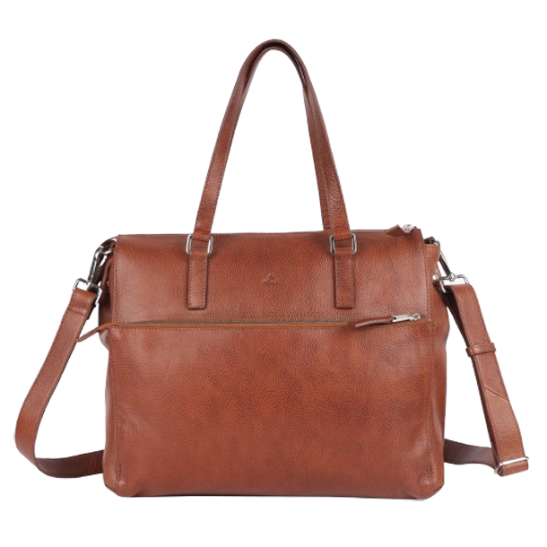 Adax Napoli Maiken 14" arbejdstaske caramel