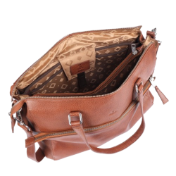 Adax Napoli Malika 14" arbejdstaske caramel