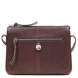 ADAX Lotta Riva skuldertaske mrkebrun