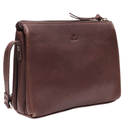 ADAX Lotta Riva skuldertaske mrkebrun