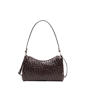 ADAX Skuldertaske Elenora M�rkebrun Kalv