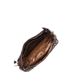 ADAX Skuldertaske Elenora M�rkebrun Kalv