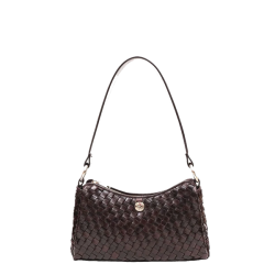 ADAX Skuldertaske Elenora M�rkebrun Kalv