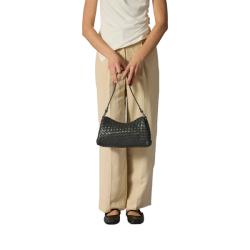 ADAX Salerno Elenora skuldertaske Charcoal 