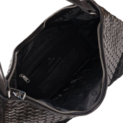 ADAX Salerno Mindy Charcoal skuldertaske