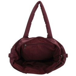 “Indvendigt rum i Beagles Calvia shopper bordeaux – stort hovedrum med lynlslomme”