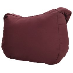 “Beagles Calvia skuldertaske bordeaux – puffy skuldertaske set i skr vinkel”