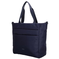 “Beagles Duomo shopper navy – rummelig shopper taske set i skr vinkel”
