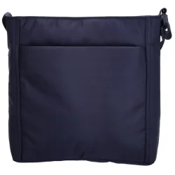 Beagles Duomo skuldertaske navy lodret model set bagfra