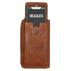 “Beagles Maspalomas mobiltaske cognac – bent mobilrum med telefon”