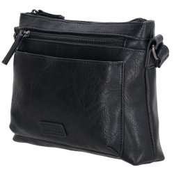 Beagles Murcia mrkebl skuldertaske set skrt forfra