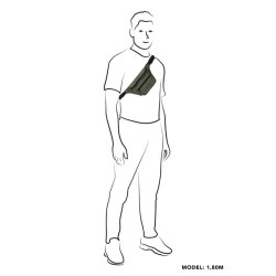 Beagles Originals Kyoto bltetaske Oliven