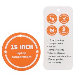 Info-tag med funktioner til Beagles Originals rygsk