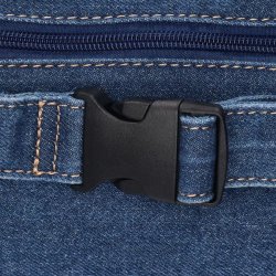 Lukning og spndesystem p Beagles Tejeda jeansbl bltetaske