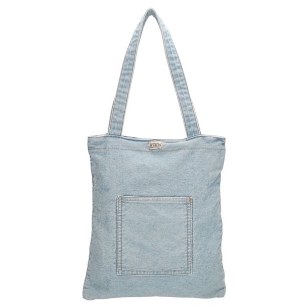 Beagles Tejeda shopper lys jeansbl forfra
