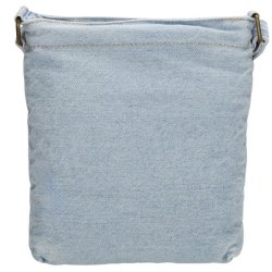 beagles tejeda skuldertaske lys denim bagside