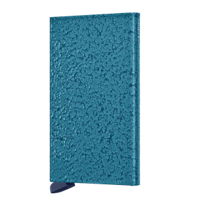 Secrid Cardprotector Hammerstone azure &ndash; lukket kortholder set forfra