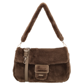 Charm London Alaska skuldertaske brun forside