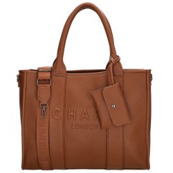 Charm London Bond business bag brun forside