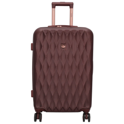 Charm London Honey trolleykuffert bordeaux &ndash; frontvisning