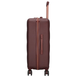 Charm London Honey kuffert bordeaux &ndash; sideprofil med lynl�s