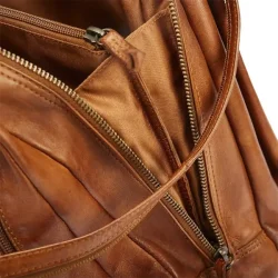 Pia Ries Curo Rygs�k Cognac