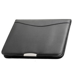 d & n Skrivemappe Sort Kunstskind Sort 