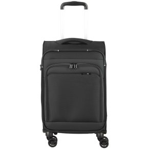 d & n Travel Trolleykuffert 67 cm Sort 