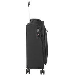 d & n Travel Trolleykuffert 67 cm Sort 
