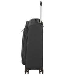 d & n Travel Trolleykuffert 67 cm Sort 